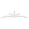 Ekena Millwork Vanguard Architectural Grade PVC Gable Bracket, 84"W x 21"H x 2"D x 4"F, 6/12 Pitch GBP084X21X0204VAN00 - alternate 4